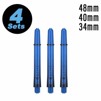 Schaftset (12 Stk) Nylon SERA BLACK & BLUE  PRO GRIP