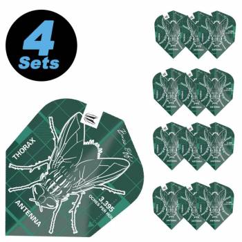 4 Flight (12 Stück) Blueprint grün