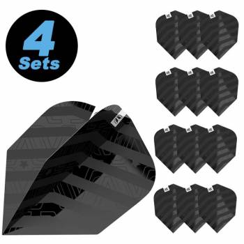 4 Flight Sets (12 Stk.) Rob Cross Black Ed. Pro Ultra No 6
