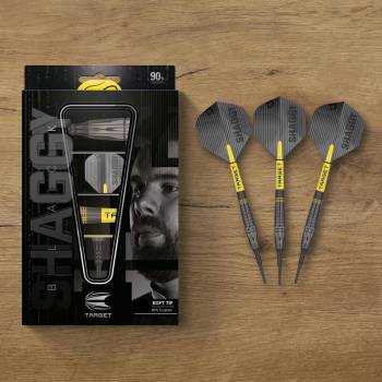 Soft Tip Darts (3 pcs.) Scott Williams Black 90% 20g 2024