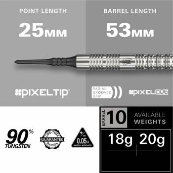 Soft Dartset Hydro 12 90% 2025