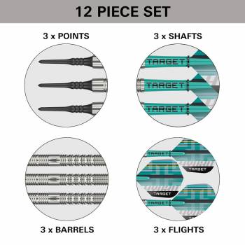Soft Dartset Hydro 12 90% 2025