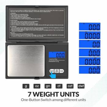 Digitale Dart Taschenwaage 0,01g bis 500g