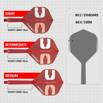 K-FLEX (3 Stk) Flight & Schaft (No 6) Nathan Aspinall 2025