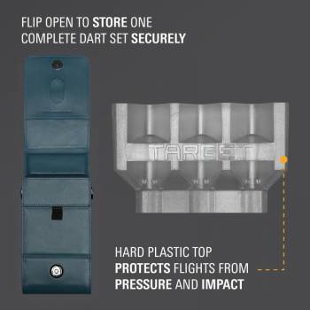 Darttasche Milli Case karamel