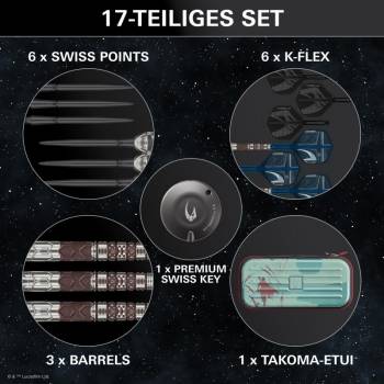 Steel Dartset Starwars Mandalorian 95% 2026