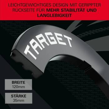 Target Notched Surround – Schwarz