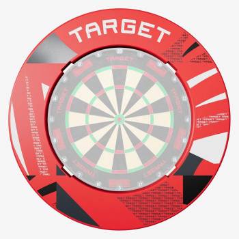 Target Patterned Notched Surround – Rot