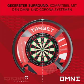 Target Patterned Notched Surround – Rot