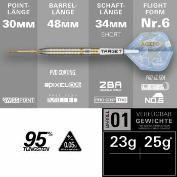 Target Adrian Lewis Showdown 95% Swiss Point Steeldarts 2026