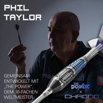 Preview: Target Phil Taylor Power Chrono 95% Swiss Point Steeldarts 2026 – 22g / 24g / 26g