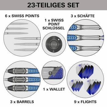 Target Phil Taylor Power Chrono 95% Swiss Point Steeldarts 2026 – 22g / 24g / 26g