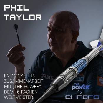 Target Phil Taylor Power Chrono 95% Soft Tip Darts 2026 – 18g / 20g