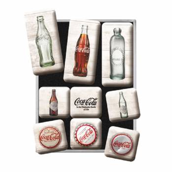 Magnet Set - Coca Cola Evolition - Magnetset
