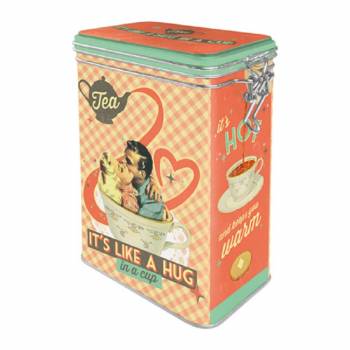 Clip top box - Tea - Its like a hug - 1,3 Liter