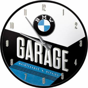 Wanduhr - BMW Garage