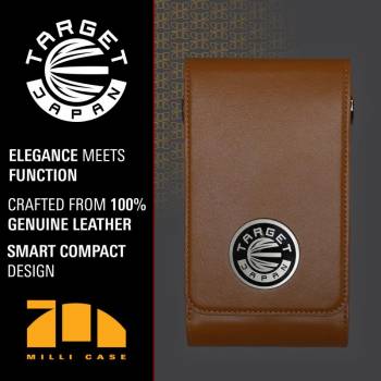 Darttasche Milli Case karamel