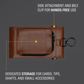 Darttasche Milli Case karamel