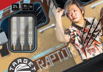Steel Dartset Premiere Serie Raptor George Nishitani G5 90% SP