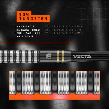 Preview: Steel Dartset Gian van Veen TS 90% Switch Point