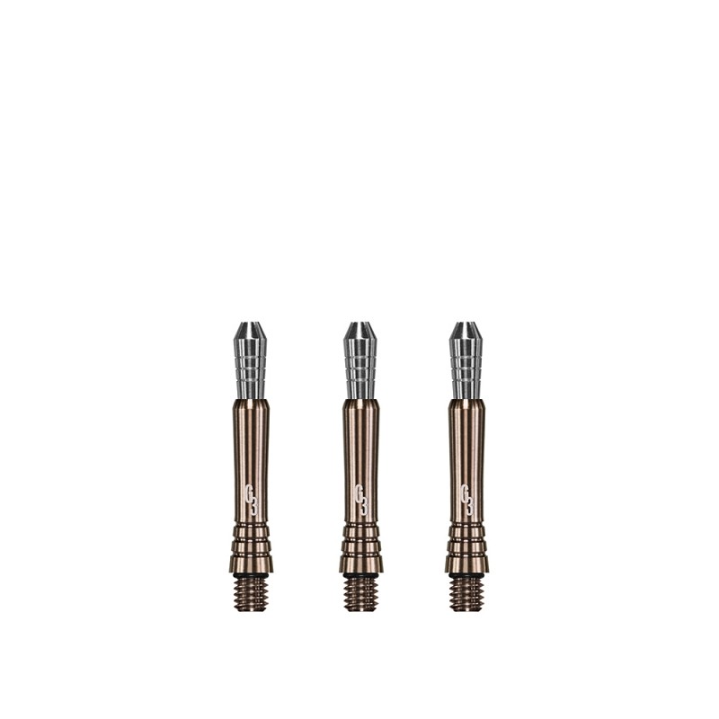 3 Stk Ersatztop f/ür Schaftset Titanium Power Phil Taylor