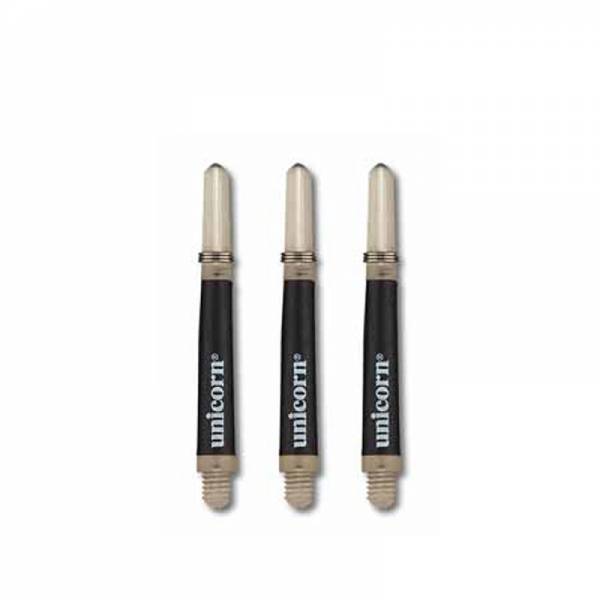 45 mm Schaftset (3 Stk) Gripper III Softflex schwarz / transparent