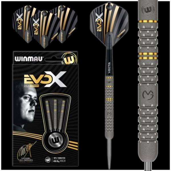 Steel Dartset (3 Stk) EvoX MvG Michael van Gerwen