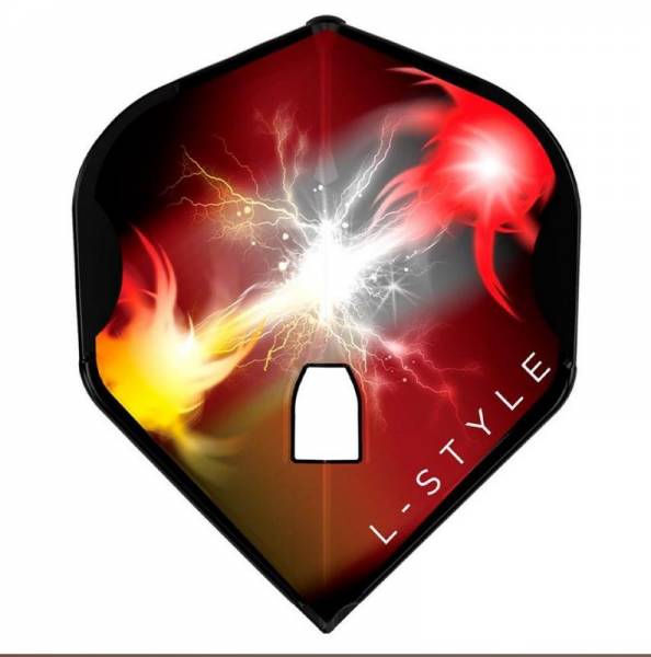 L-Style Flight Set (3 Stk) Standard Mensur Suljovic "FUSION" schwarz