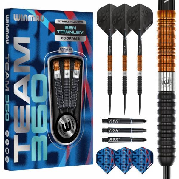 23g Steel Dartset Ben Townley Team 360