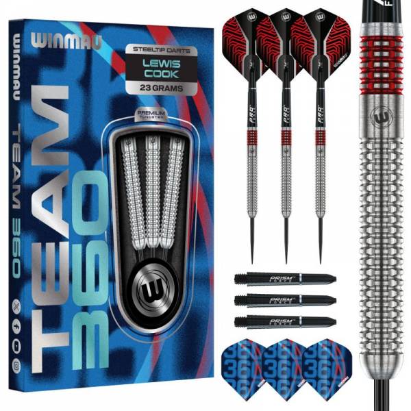 23g Steel Dartset Lewis Cook Team 360