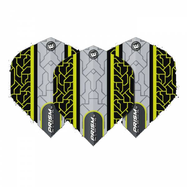 Flight Set Prism Delta black & yellow  02 Winmau