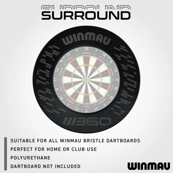 Winmau Blade 360 Aufangring schwarz