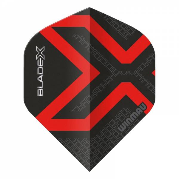 Flight Set Blade X - Prism Delta Metallic Black & Red