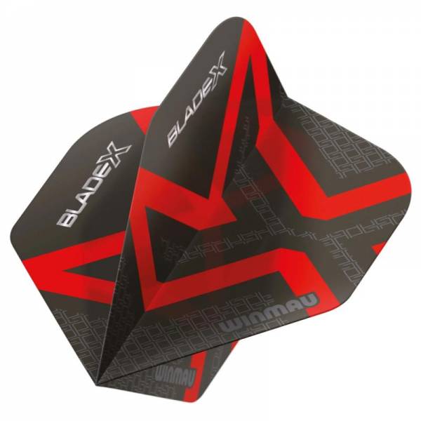 Flight Set Blade X - Prism Delta Metallic Black & Red