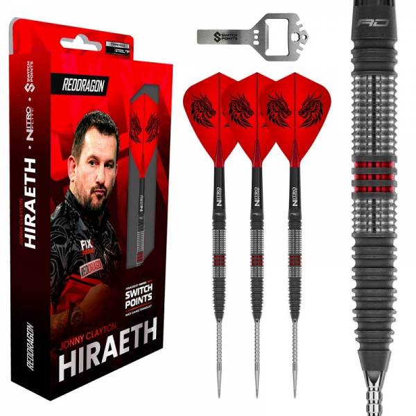 Steel Dartset Jonny Clayton Hiraeth 90% Switch Point Darts