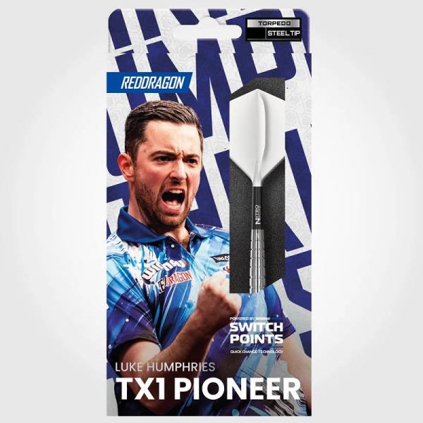 Luke Humphries TX1 Pionieer 90% Tungsten Switch Point Darts