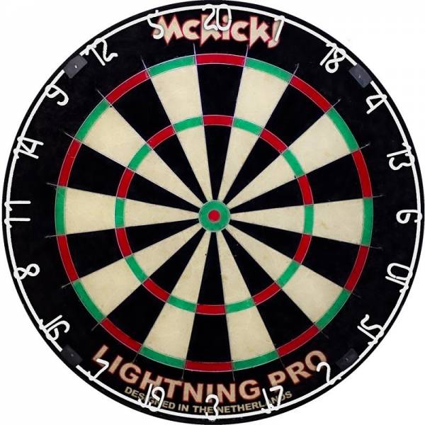 Dartboard McKicks Lighting Pro inklusive Wandhalterung
