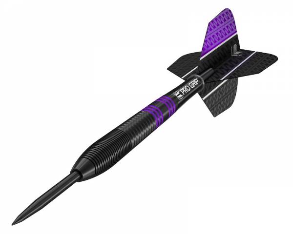 Steel Dartset (3 Stk) Vapor8 black violett edition