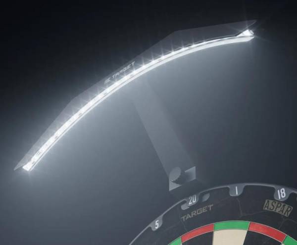 Dartboard Beleuchtung LED ARC Light II