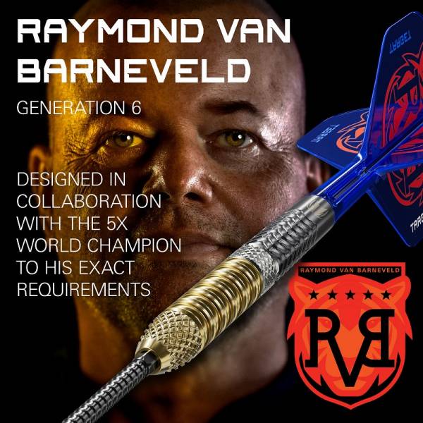 Steel Darts Raymond van Barneveld RVB GEN6 95% SP