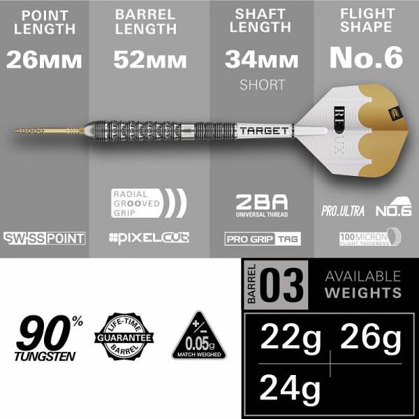Steel Dartset Redux 03 90% SP 2025