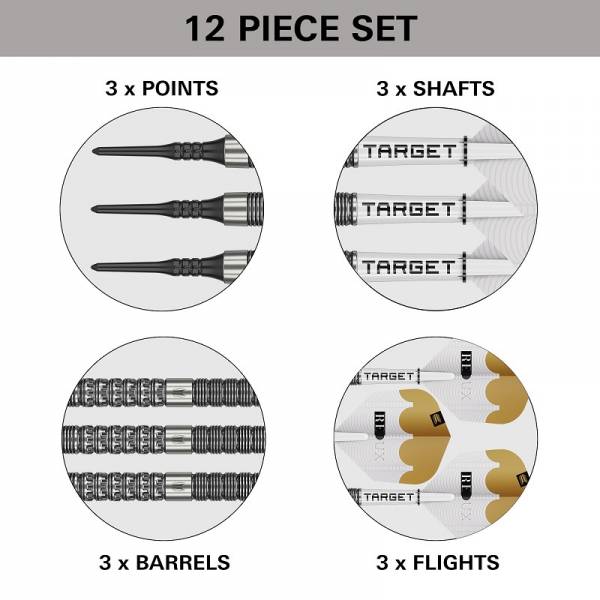 Soft Dartset Redux 10 90% 18g 2025