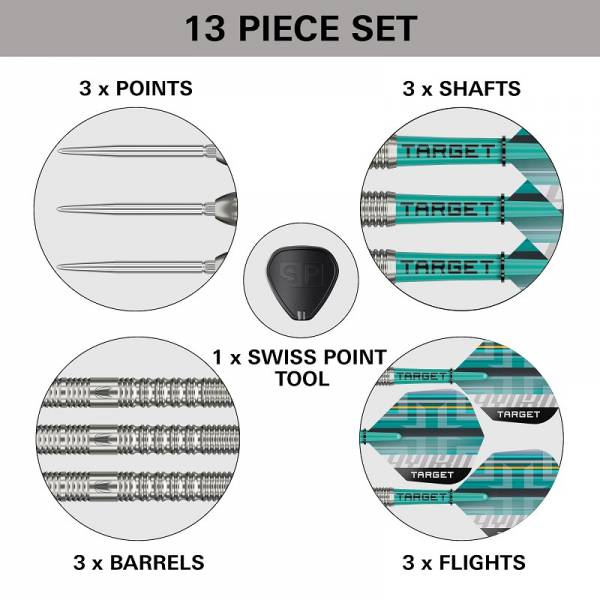 Steel Dartset Hydro 90% 01 SP 2025