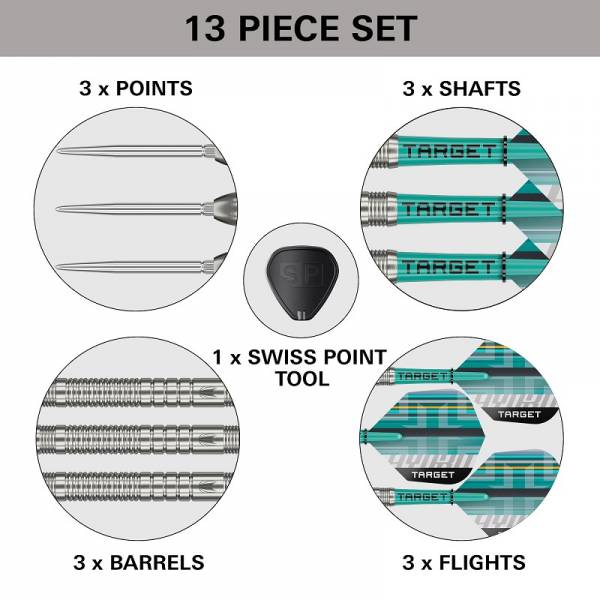 Steel Dartset Hydro 90% 03 SP 2025