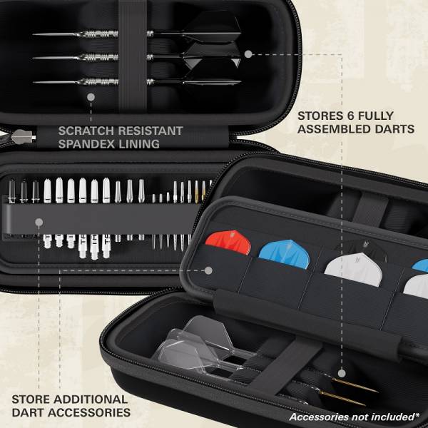 Dart Tasche Boa schwarz-schwarz