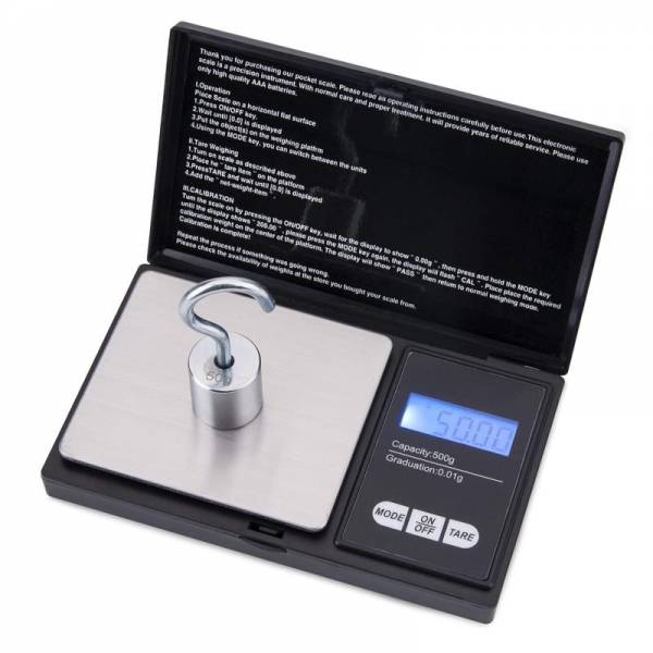Digitale Dart Taschenwaage 0,01g bis 500g