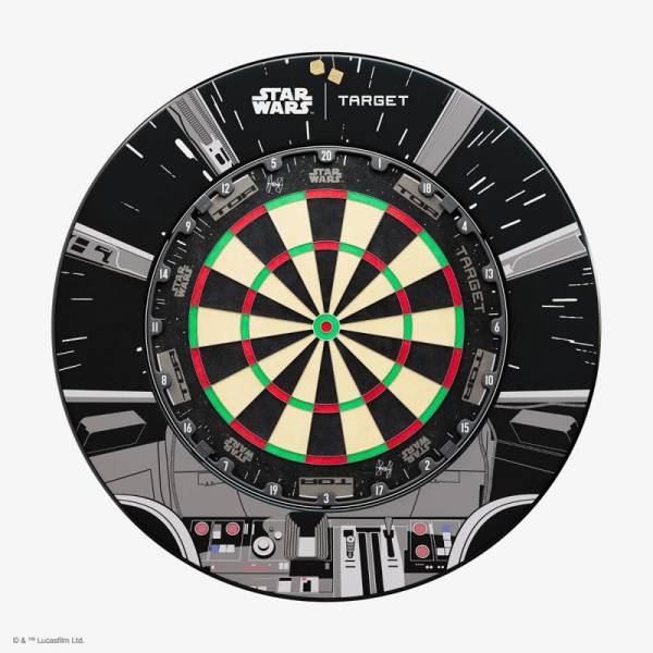 Target Dartboard TOR & Auffangring  Millenium Falcon