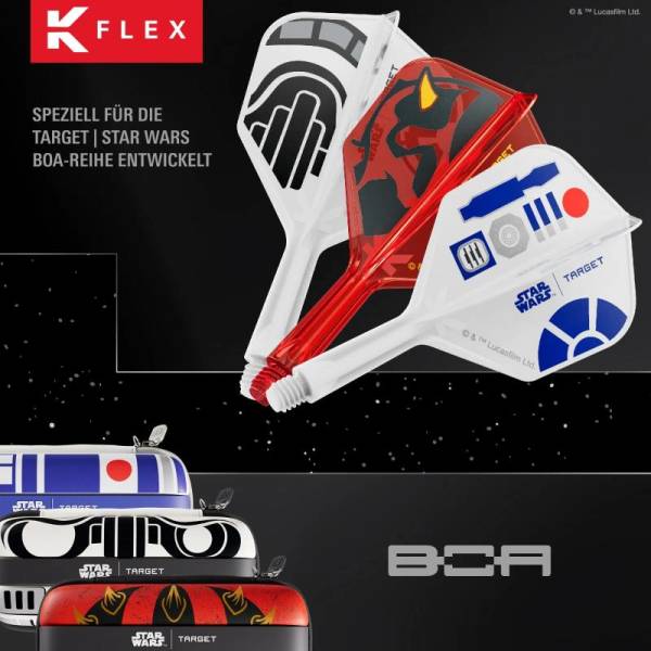 K-FLEX (3 Stk) Flight & Schaft  STORM TROOPER Starwars (No 2)