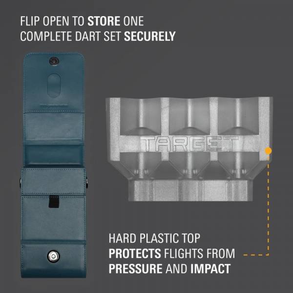 Darttasche Milli Case karamel