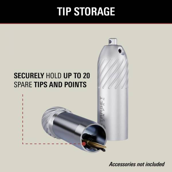 Dartspitzen Aufbewahrungsbox Aluminum Schlüsselanhänger silber